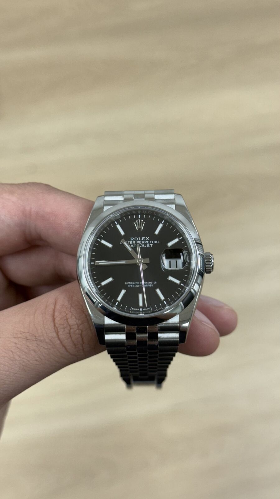 Rolex Datejust 36 Black Ref. 126200