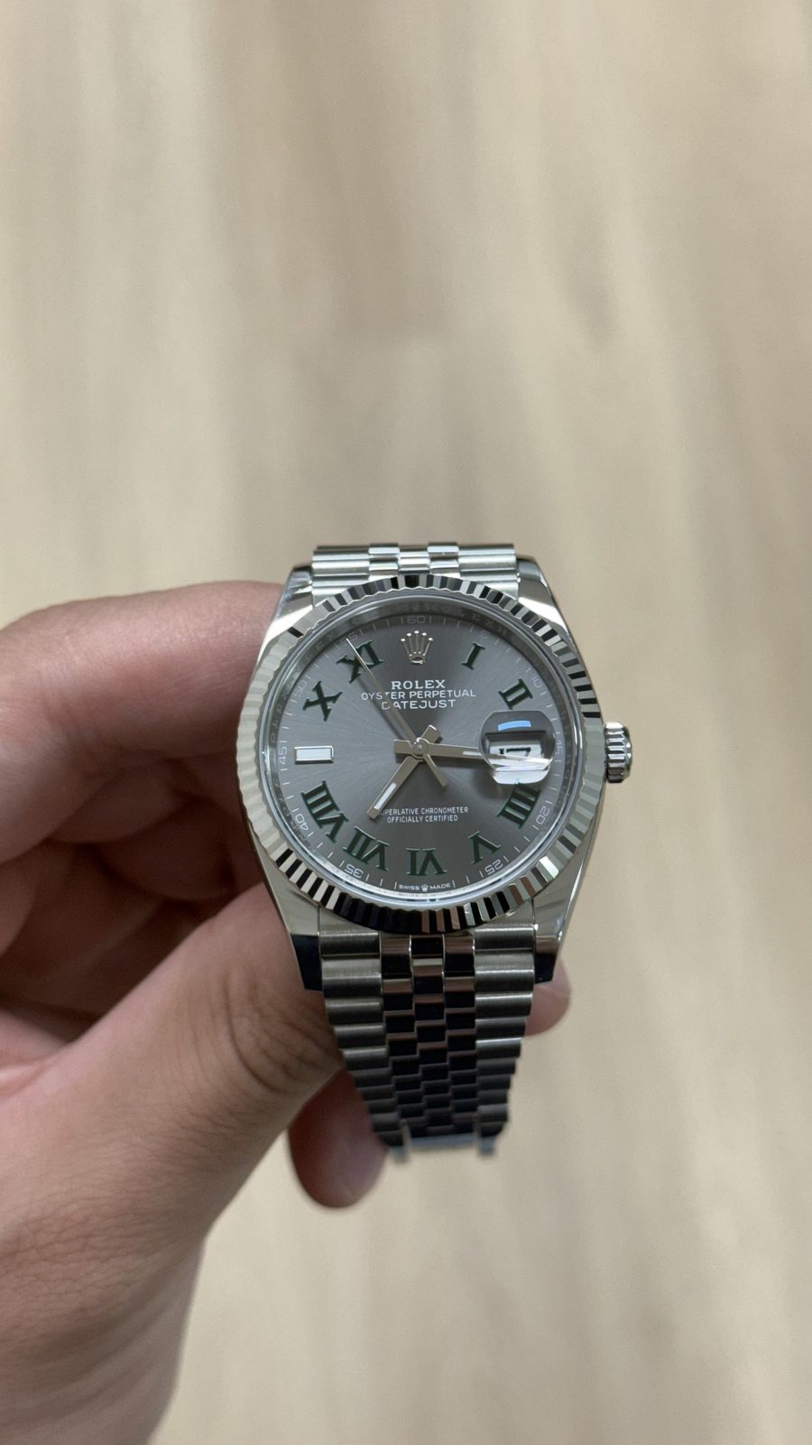 Rolex Datejust 36 Wimbledon Ref. 126234