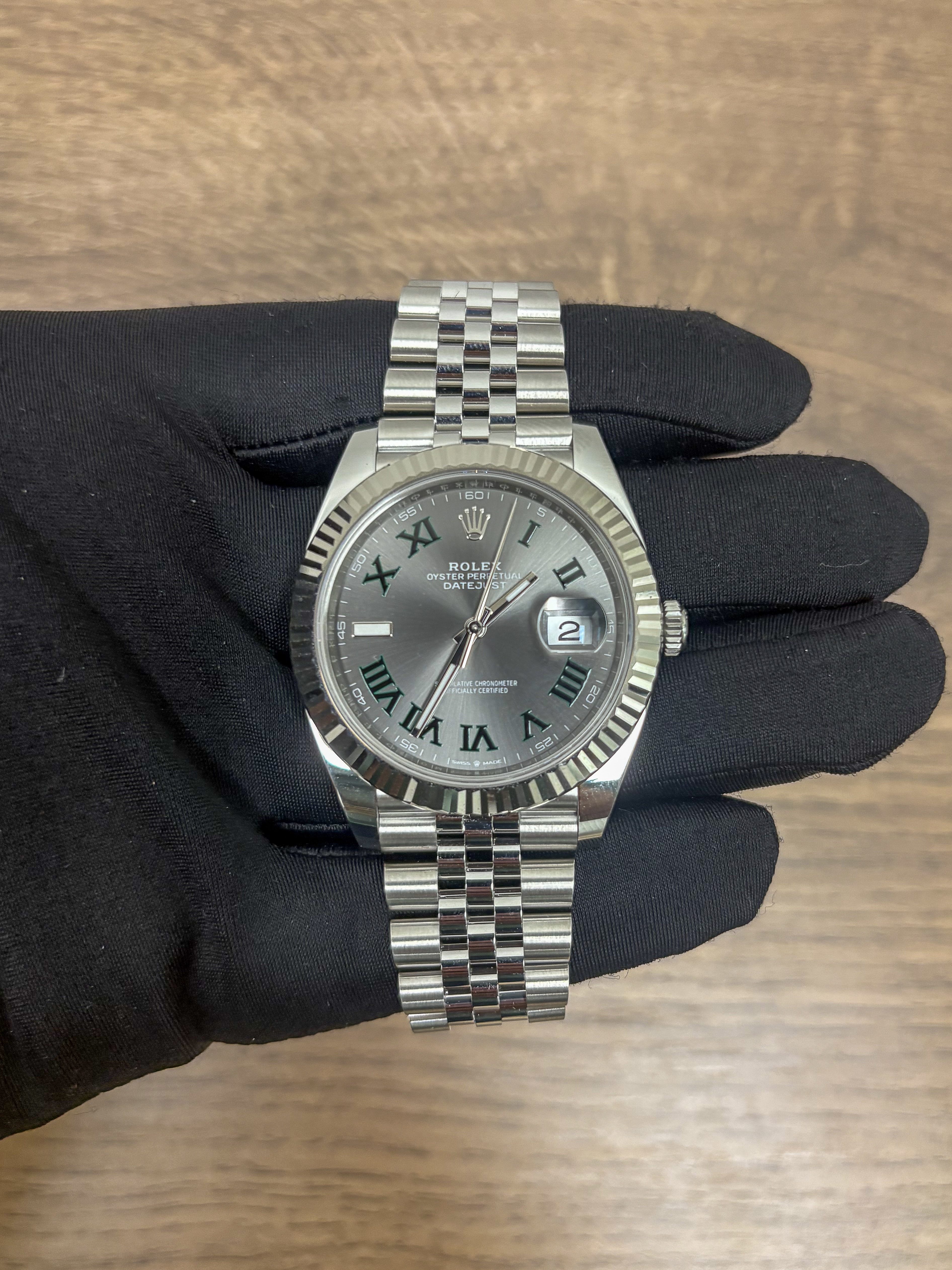 Rolex Datejust 41 Wimbledon Ref. 126334