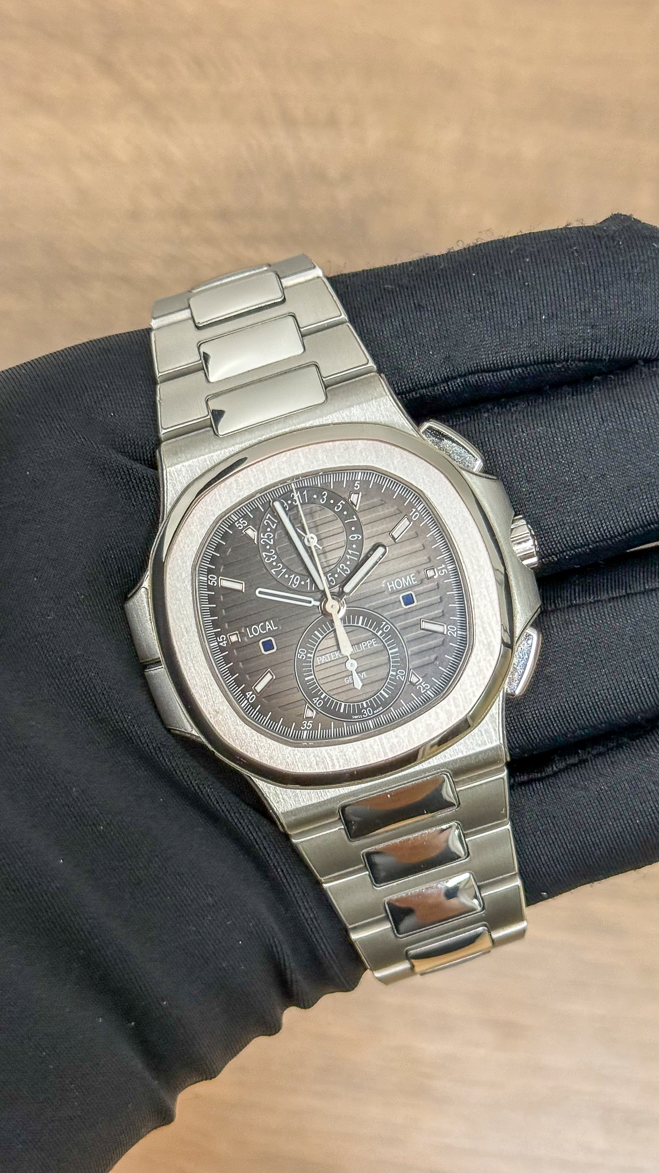Patek Philippe Nautilus Travel Time Chronograph 5990/1A